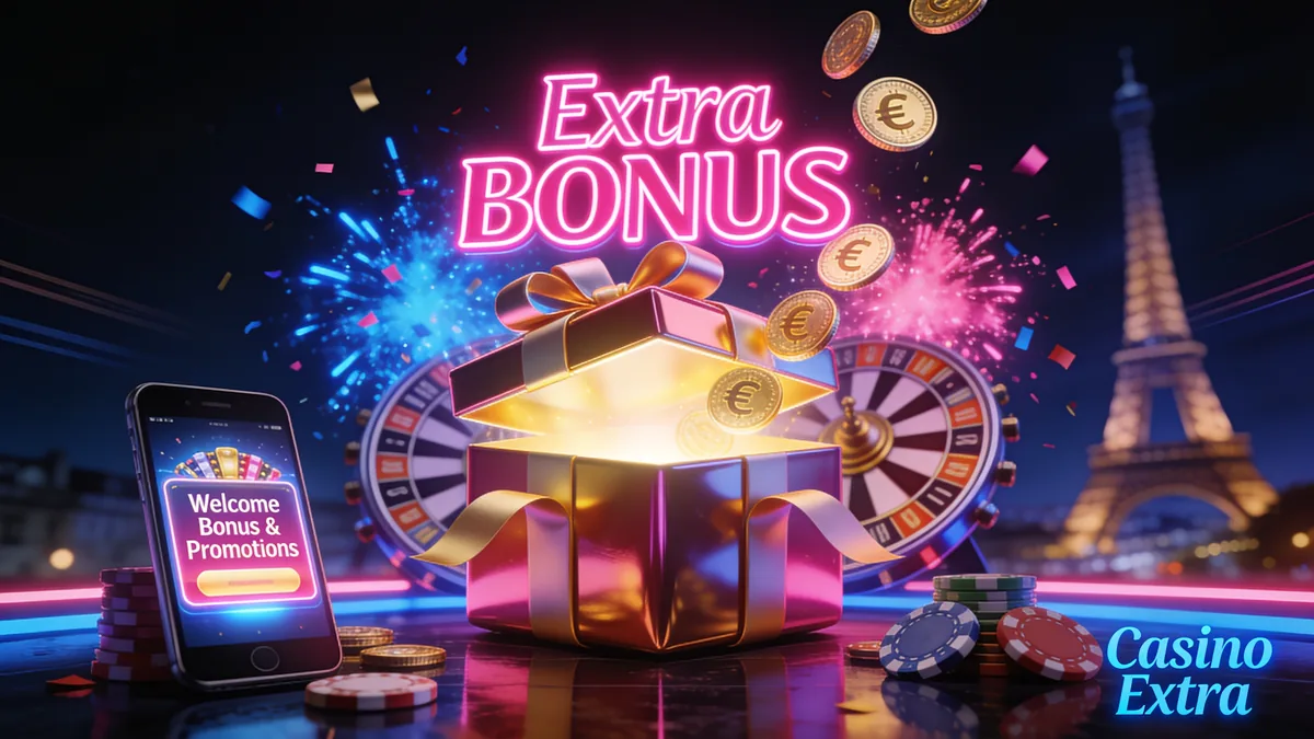 extra casino en France — Bonus de bienvenue et promotions Casino Extra