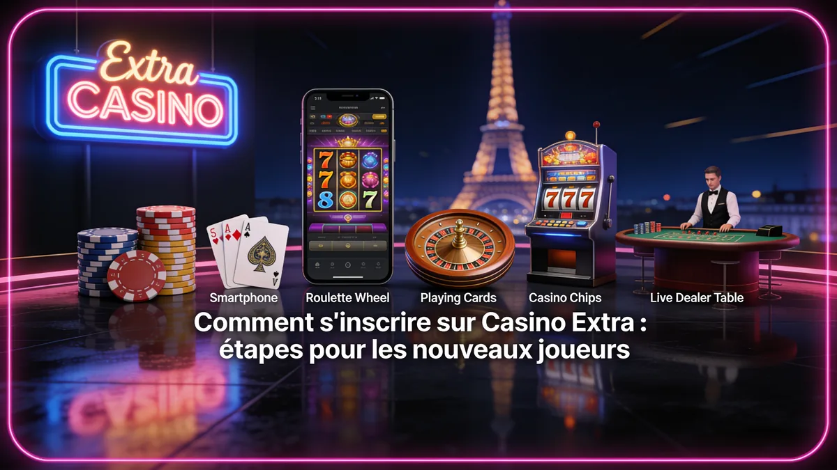 Comment s'inscrire sur Casino Extra : étapes pour les nouveaux joueurs — extra casino en France